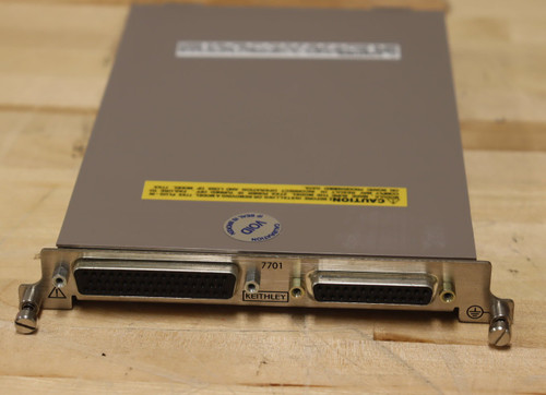 Used Keithley 7701 32-Channel Differential Multiplexer Module - Product Image