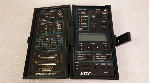 Used TTC Interceptor 147 Communications Analyzer  - Product Image