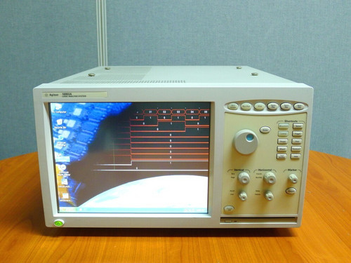 Used Agilent 16903A Logic Analyzer System w 16950A, 68CH. 4GHz timing, 600MHz state - Product Image