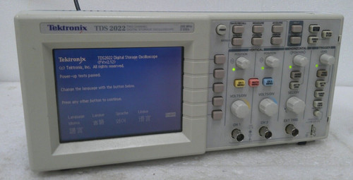 Used Tektronix TDS 2022 Two Channel Color Digital Storage Oscilloscope-POWER TESTED N/A - Product Image