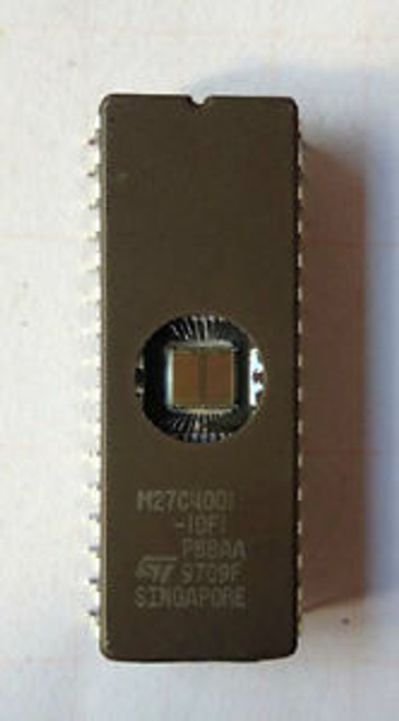 Original 100Pcs M27C4001-10F1 DIP EPROM 32-PIN 4 Mbit (512Kb x 8) EPROM New