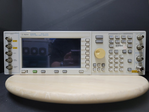 Used Agilent E4437B 250 kHz - 4 GHz Front Panel 0034 - Product Image
