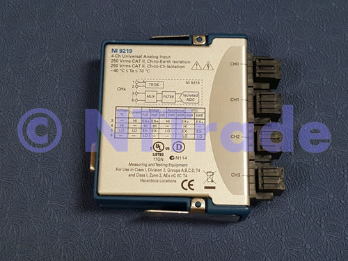 Used National Instruments NI-9219 cDAQ Universal Analog Input Module - Product Image