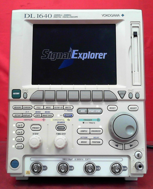 Used Yokogawa DL1640 AT429167739 Digital Oscilloscope, 4 Channel, 200Mhz Bandwidth - Product Image