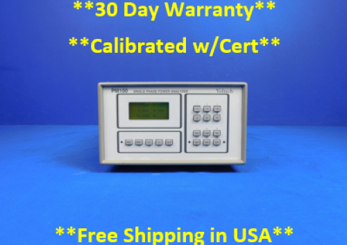 Used Voltech PM100 Single-Phase Power Analyzer - Product Image