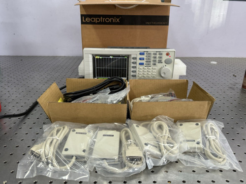 Used Leaptronix LA-2025 Logic Analyzer w Pods  Cables Tested Power On As-Is - Product Image