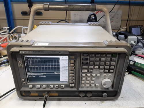 Used HP Agilent E4411B Cable TV Service  Installation Analyzer, 1MHz-1.5GHz - Product Image
