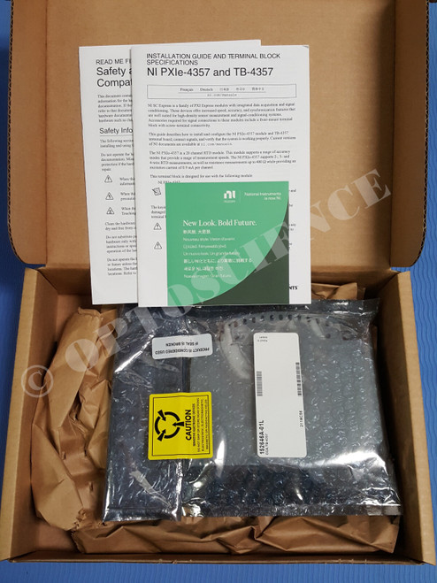 New NEW - National Instruments NI TB-4357 Terminal Block for PXIe-4357 Module - Product Image