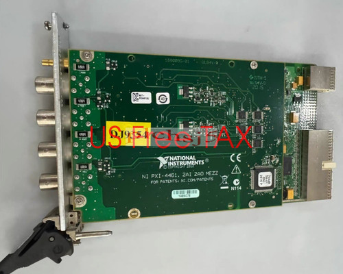 Used USED National Instruments NI PXI-4461 Sound and Vibration ModulePXI 4461 - Product Image