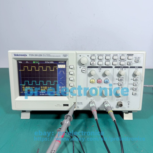 Used Tektronix TDS2012B 100MHz 1GSs Oscilloscope no Accessories USEDpr - Product Image