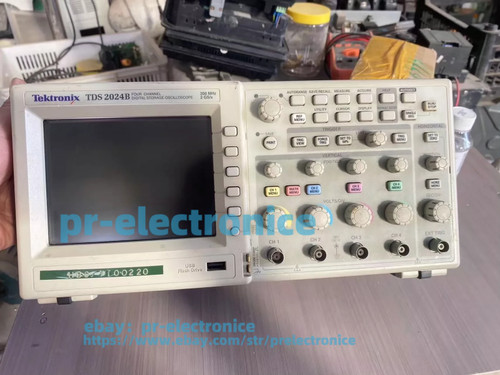 Used Tektronix TDS2024B 200 MHz DSO 2GSs 4 Chanel Oscilloscopepr - Product Image