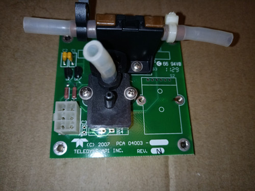Used Sealed Pneumatic Sensor Assy, PCA 04003 Rev N for TELEDYNE API T101 H2S Analyzer 000639 - Product Image