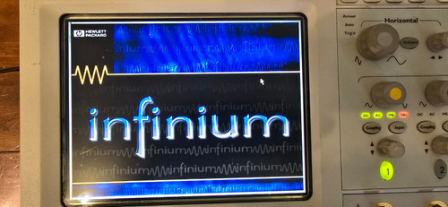 Used HP Agilent Keysight 54815A Infiniium 500Mhz 4CH Oscilloscope - Product Image