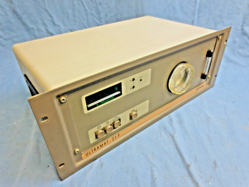 Used SIEMENS ULTRAMAT 21P - 7MB1122-1DA13-1BA1 - CO GAS ANALYZER - 120V , 60 HZ - Product Image