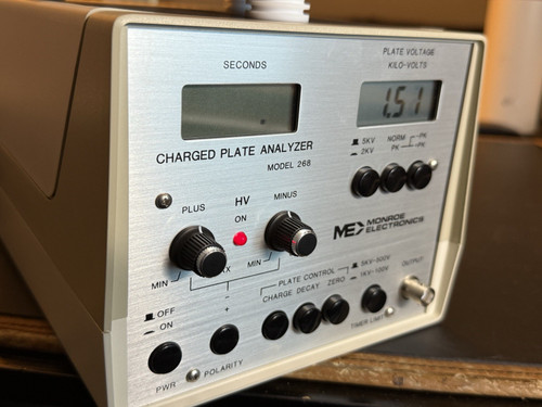 Used ME Calibration Monroe Electronics Charged Plate Analyzer 268A Model 268 - Product Image