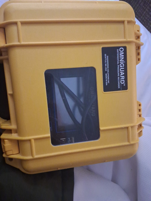 Used Omniguard 5 Differential Pressure Recorder Touchscreen, Clean - Product Image