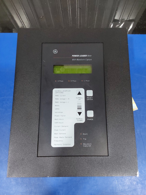 Used GE Power Leader Meter TM1G04 with Waveform Capture - Product Image