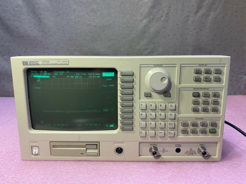 Used HP 3589A SPECTRUM  NETWORK ANALYZERS 10Hz TO 150MHz - Product Image