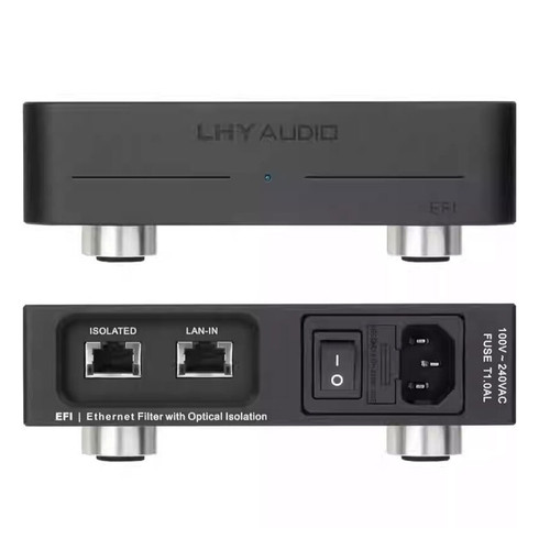 New HiFi Audio Photoelectric Isolator Ethernet Signal Noise Purifier Power Filter  - Product Image