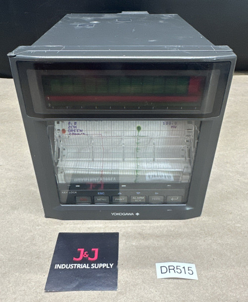Used PREOWNED- Yokogawa uR1000 Chart Recorder 436002E2  FAST SHIPPED  WARRANTY 436002/E2 - Product Image