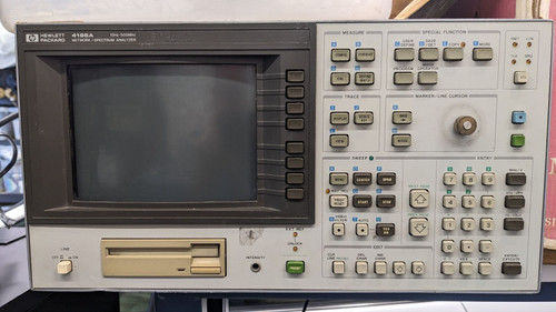 Used HP4195A Network Analyzer Display Unit Only No measurement unit, not tested - Product Image