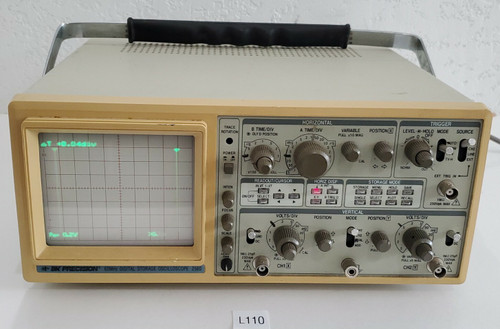 Used BK PRECISION MODEL 2560 DIGITAL STORAGE  MIXED SIGNAL OSCILLOSCOPE  WARRANTY 254-00220 - Product Image