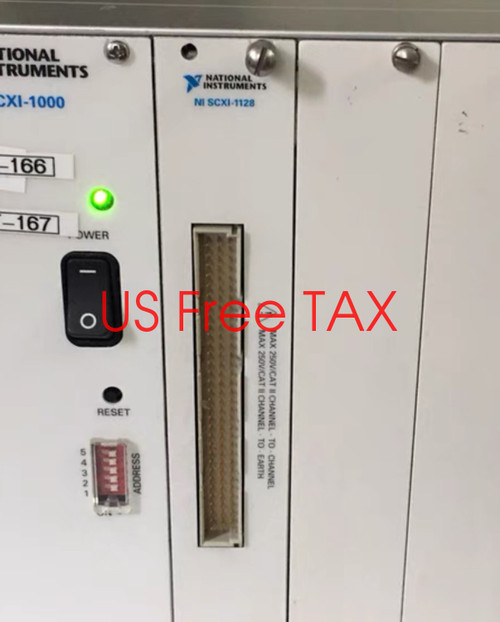 Used National Instruments NI SCXI-1128 32-Channel Relay Matrix  Multiplexer, SSR SCXI-1128, SCXI1128, SCXI 1128 - Product...