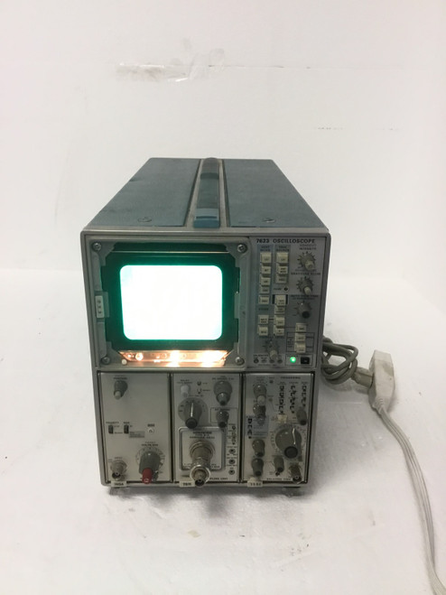 Used Tektronix 7623 Oscilloscope 5 Screen wAmplifier, Sampling Unit  Delaying Base - Product Image