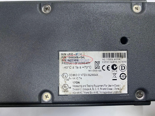 Used 1piece Used National Instruments NI cRIO 9114 NI cRIO-9114 - Product Image