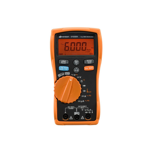 New KEYSIGHT U1232A True RMS 6000 Count Handheld Digital Multimeter - Product Image