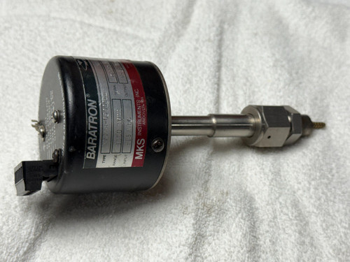 Used Baratron MKS Instruments 122AA-05000BB Type 12 Pressure Transducer Sensor Probe - Product Image