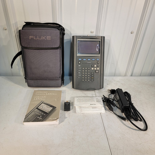 Used Tested - Works FLUKE 672 Ethernet LANmeter Ethernet Network Analyzer w Upgrade 672 LANMETER - Product Image
