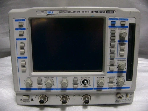 Used Iwatsu DS-8812 Digital Oscilloscope 100MHz 2CH 500MSs BRINGO Tested Japan - Product Image