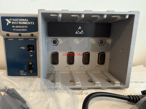 New US Free TAX National Instruments cDAQ-9174 781157-01 NI CompactDAQ Chassis cDAQ9174 - Product Image
