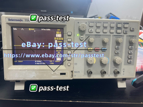 Used Tektronix TDS2022B Two Channel Digital Oscilloscope, 200MHz 2CH.. pass - Product Image