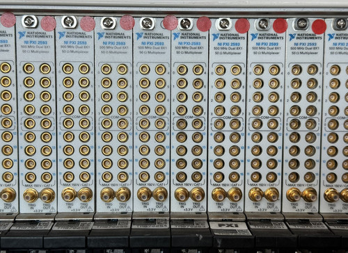 Used National Instruments NI PXI-2593 RF Multiplexer Switch Module 500MHz 50Ohm - Product Image
