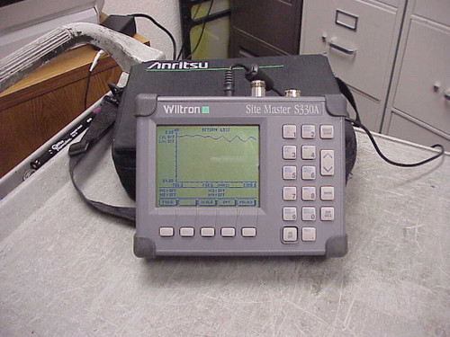 Used Anritsu S330A Site Master Cable  Antenna Analyzer - Product Image