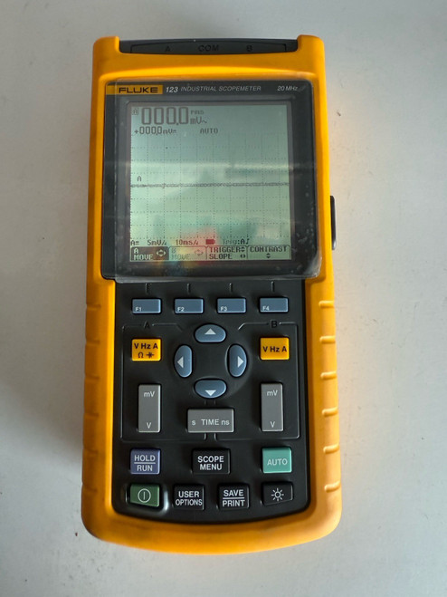 New Fluke 123 Industrial Scopemeter 20MHz Oscilloscope Multimeter - Product Image