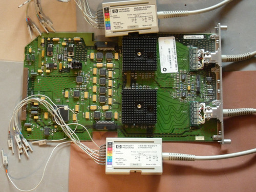 New 16518A 16-Channel 4 GHz High-Speed Module Expansion Card - HP Agilent - Product Image