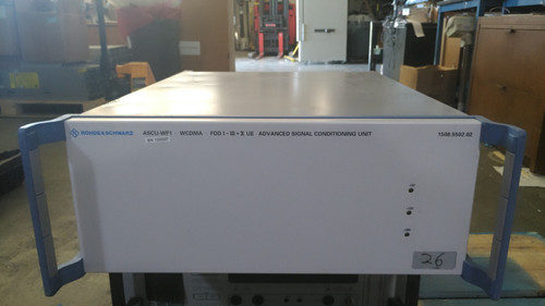 Used Rohde  Schwarz ASCU-WF1 WCDMA FDD I-iii X UE Advanced Signal Conditioning Unit 1508.5502.02 - Product Image