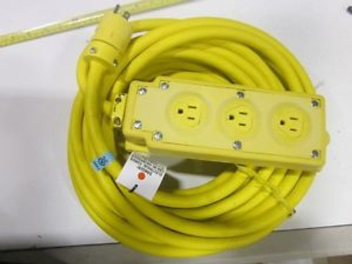 Woodhead Multiple Rubber Outlet Power Strip Box 50 New
