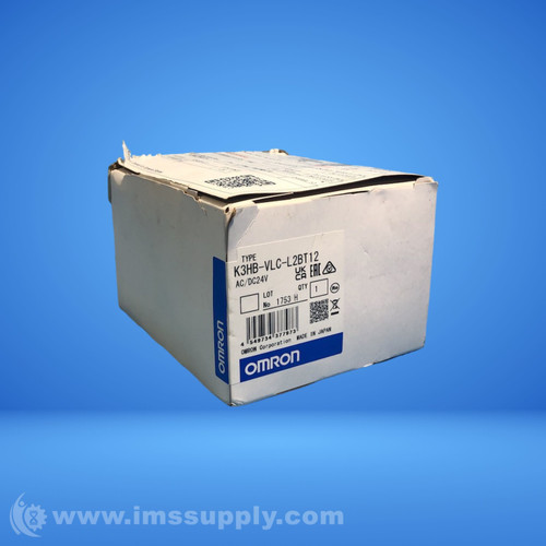 New Omron K3HB-VLC-L2BT12 Digital Weighing Indicator FNOB - Product Image