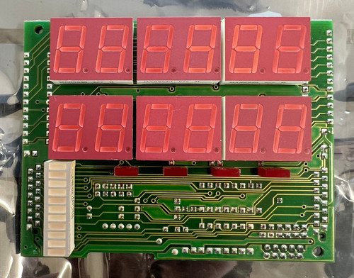 New ABB C1900 Chart Recorder Display Board wRibbon Cable, C19000734 C1900/0734 - Product Image