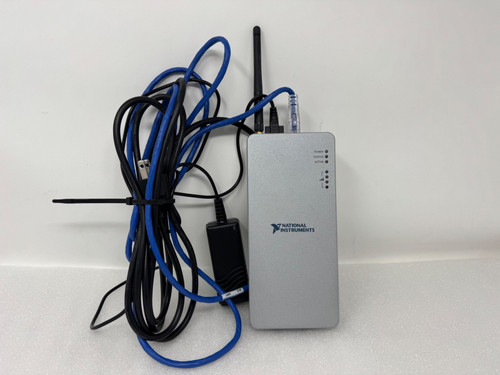 Refurbished National Instruments NI cDAQ-9191 Ethernet Wireless CompactDAQ Chassis w AC adap - Product Image