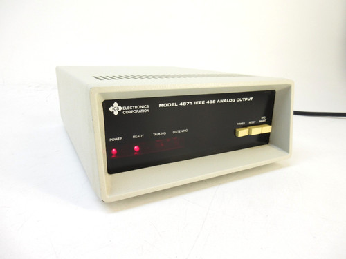 Used ICS 4871 IEEE-488 Analog Output Interface Controller - Modified with BNC 4871B - Product Image