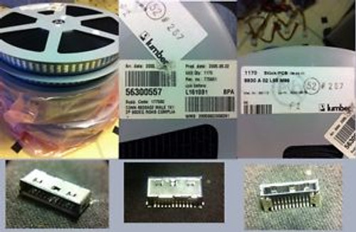 1mm 12-Pin SMD PCB Connector Lumberg  9000+ pcs