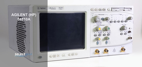Used AGILENT HP 54810A INFINIIUM OSCILLOSCOPE 500MHZ 1 GSas 2 CH. LOOK REF 158L - Product Image