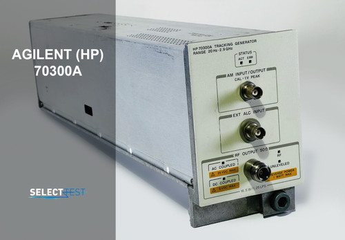 Used AGILENT HP 70300A 20 Hz - 2.9 GHz TRACKING GENERATOR LOOK REF. 056N - Product Image