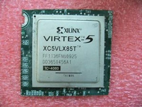 QTY 1x Xilinx VIRTEX-5 XC5VLX85T FF1136FNU IC on PCB
