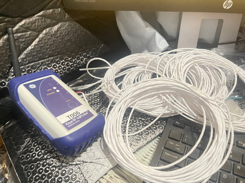 Used GE Kaye Valprobe Node X2575M-5-30 protective cover and antenna R11 - Product Image